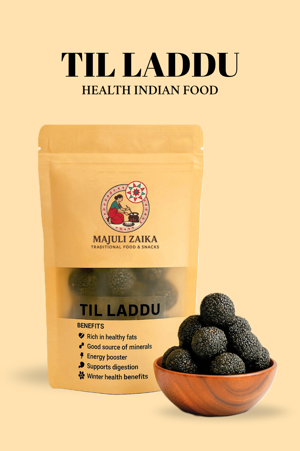 Til laddu (100 gm) Trial pack